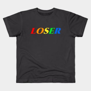 LOSER - Gay pride Kids T-Shirt